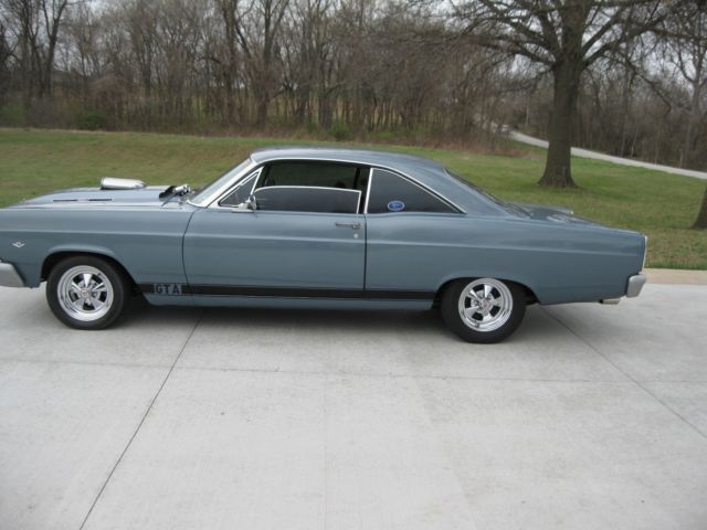 1966 Blue Ford Fairlane Coupe