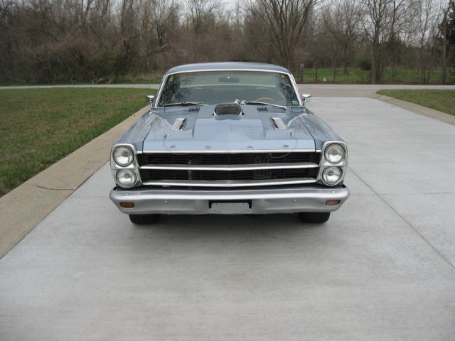 1966 Blue Ford Fairlane Coupe