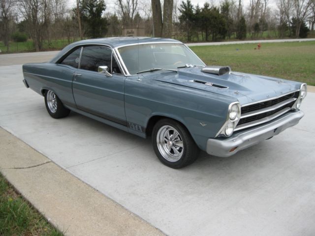 1966 Blue Ford Fairlane Coupe