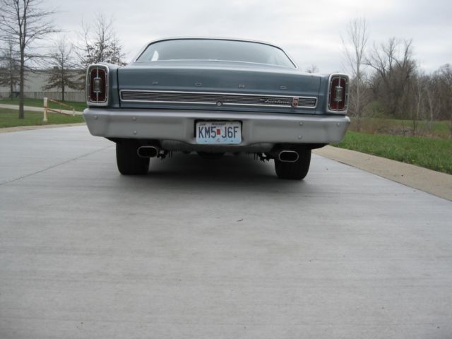 1966 Blue Ford Fairlane Coupe
