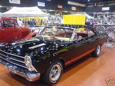 1966 Black Ford Fairlane Coupe