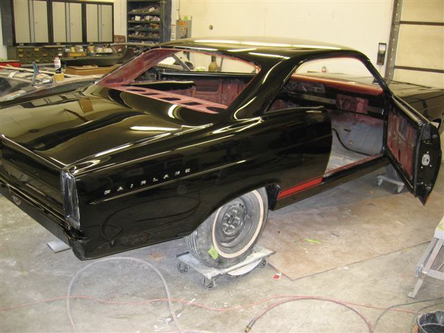 1966 Black Ford Fairlane Coupe