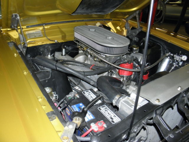 1966 Gold Ford Fairlane hardtop