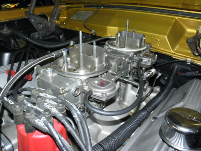 1966 Gold Ford Fairlane hardtop