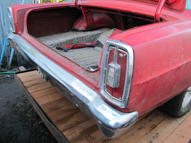 1966 Red Ford Fairlane 2 Door