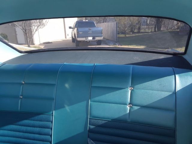 1966 Teal Ford Fairlane Coupe