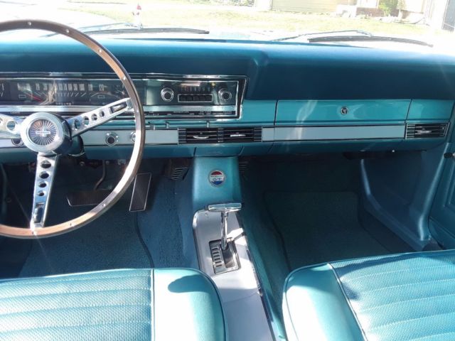 1966 Teal Ford Fairlane Coupe