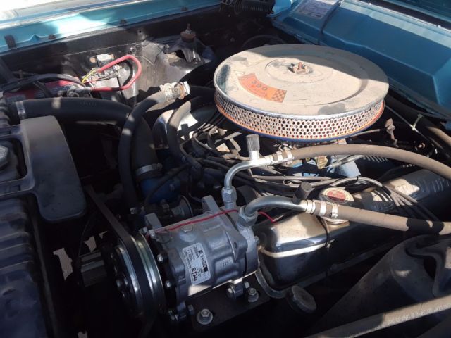 1966 Teal Ford Fairlane Coupe