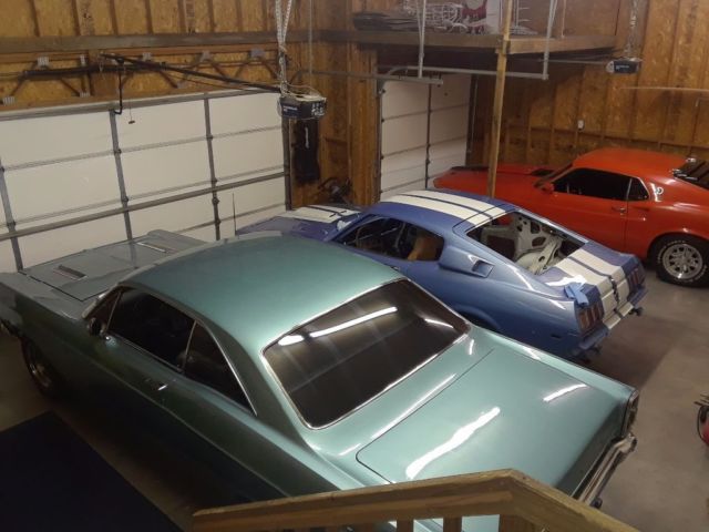 1966 Teal Ford Fairlane Coupe