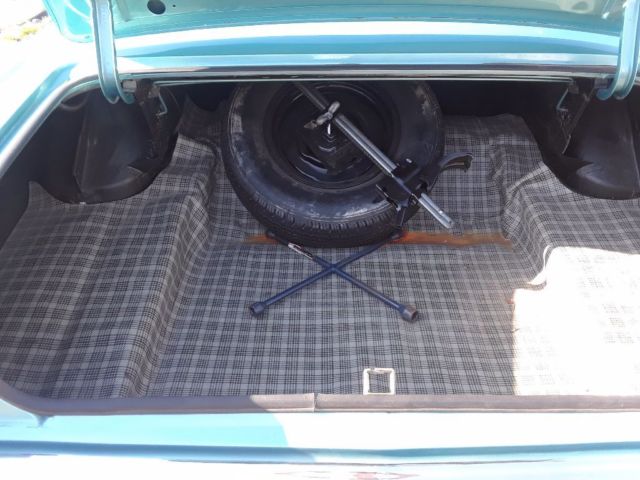 1966 Teal Ford Fairlane Coupe