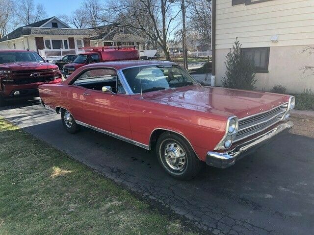 1966 Red Ford Fairlane Coupe