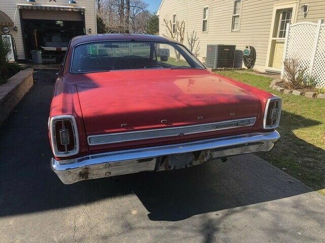 1966 Red Ford Fairlane Coupe
