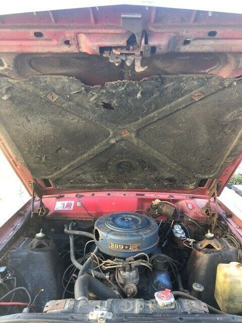 1966 Red Ford Fairlane Coupe