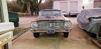 1966 Red Ford Falcon Coupe