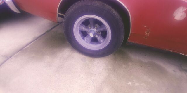 1966 Red Ford Falcon Coupe