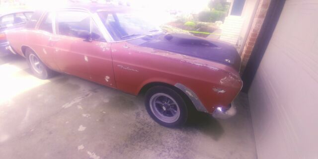 1966 Red Ford Falcon Coupe