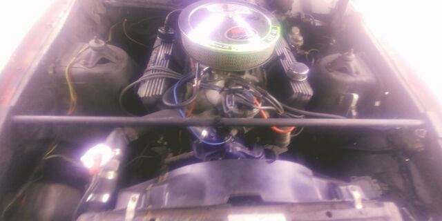 1966 Red Ford Falcon Coupe