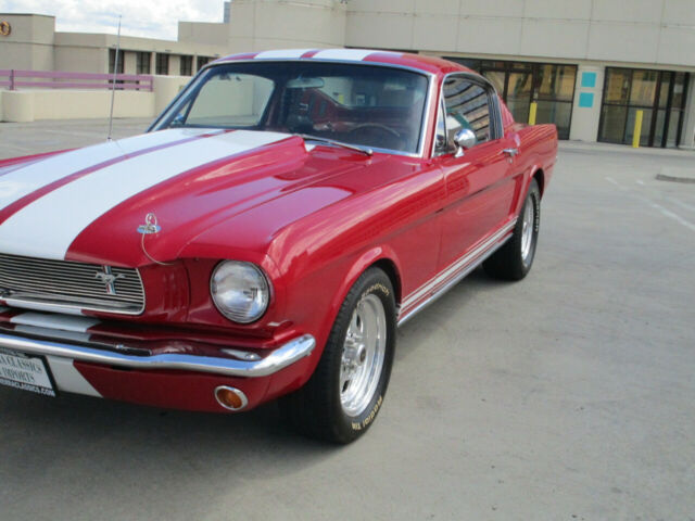 1966 Red Ford Fastback --