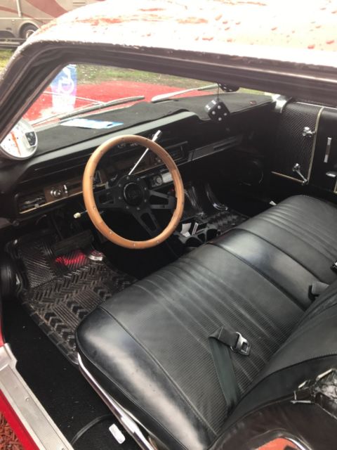 1966 Red Ford Galaxie Hardtop