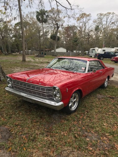 1966 Red Ford Galaxie Hardtop