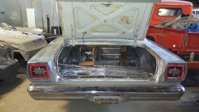 1966 Gray Ford Galaxie Coupe