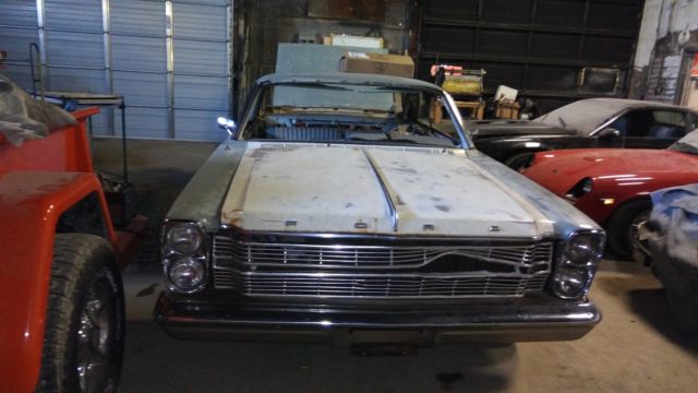 1966 Gray Ford Galaxie Coupe