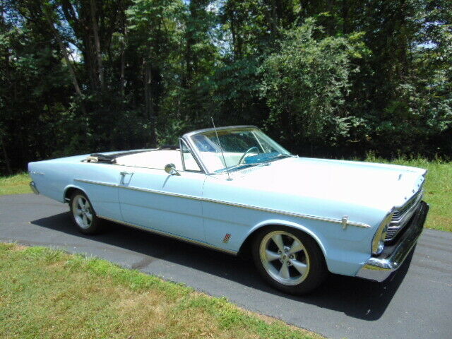 1966 Blue Ford Galaxie