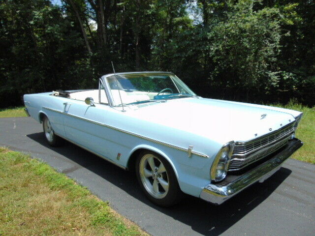 1966 Blue Ford Galaxie