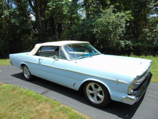 1966 Blue Ford Galaxie