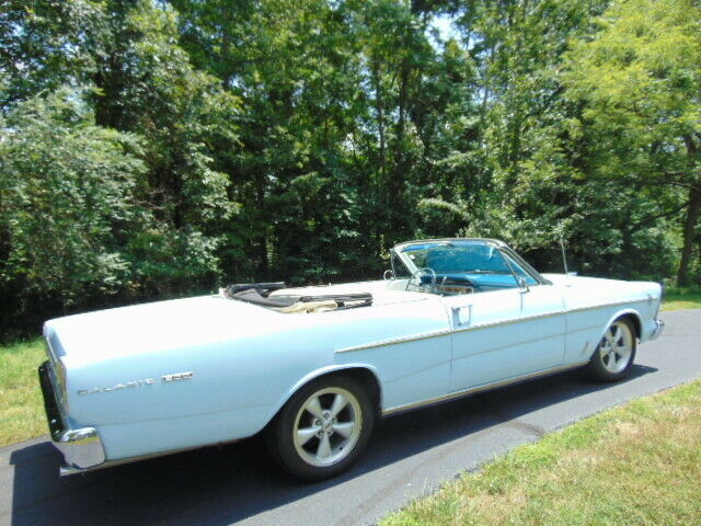 1966 Blue Ford Galaxie