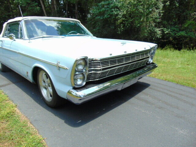 1966 Blue Ford Galaxie