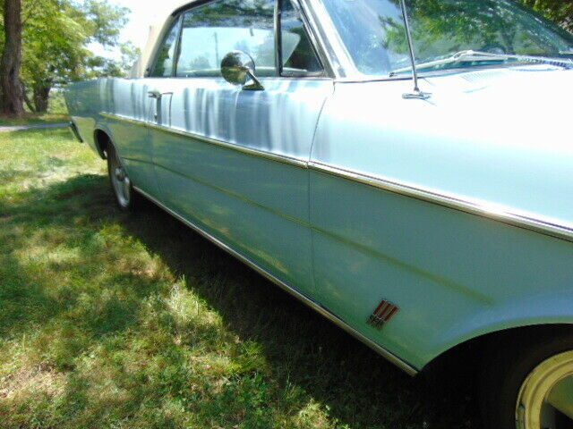 1966 Blue Ford Galaxie