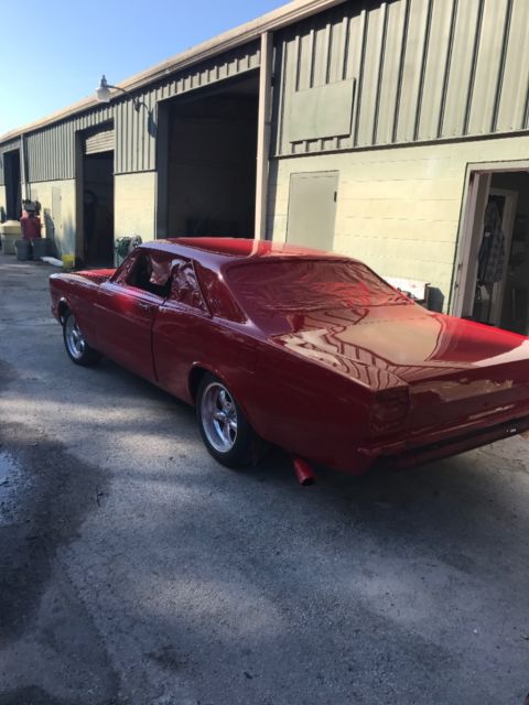 1966 Red Ford Galaxie Hardtop