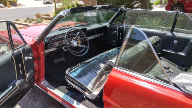 1966 RED Ford Galaxie Convertible