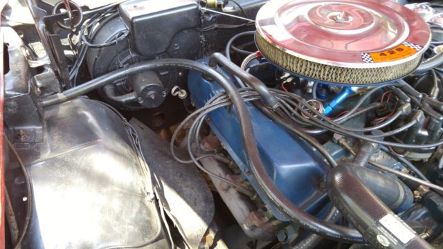 1966 RED Ford Galaxie Convertible