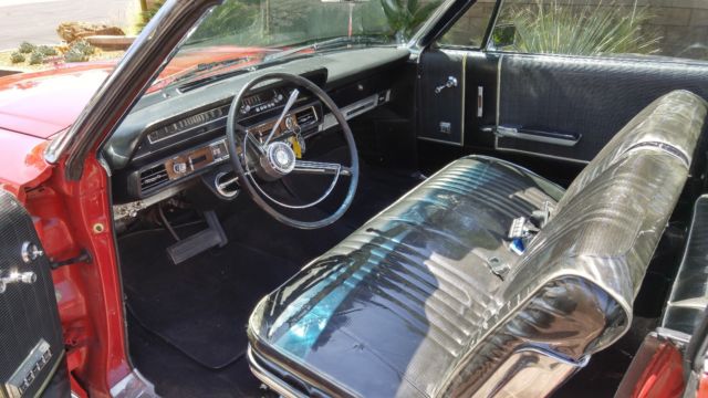 1966 RED Ford Galaxie Convertible