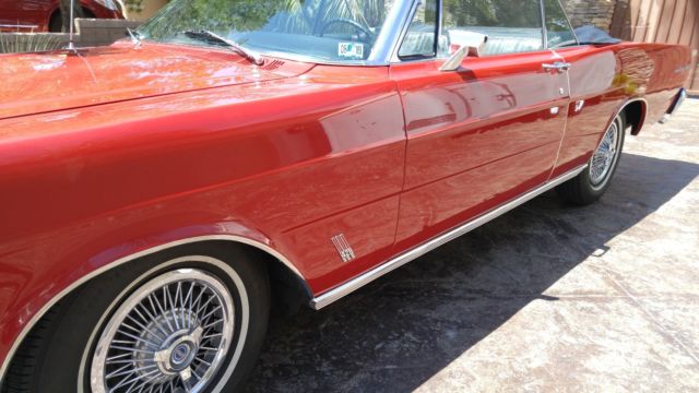 1966 RED Ford Galaxie Convertible