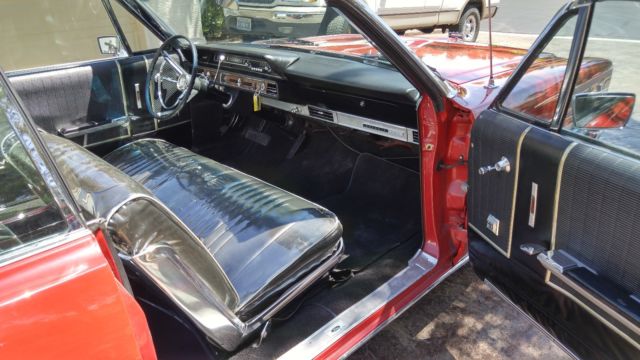 1966 RED Ford Galaxie Convertible
