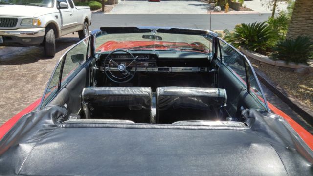 1966 RED Ford Galaxie Convertible