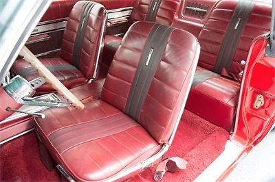 1966 Candy Apple Red Ford Galaxie Coupe