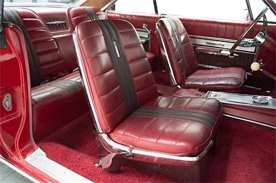 1966 Candy Apple Red Ford Galaxie Coupe