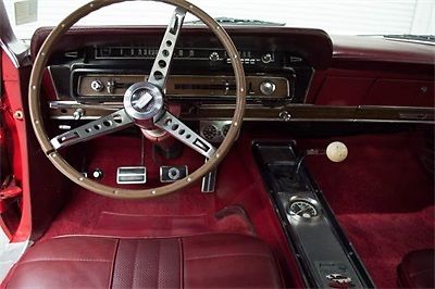 1966 Candy Apple Red Ford Galaxie Coupe
