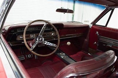 1966 Candy Apple Red Ford Galaxie Coupe