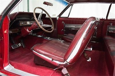 1966 Candy Apple Red Ford Galaxie Coupe