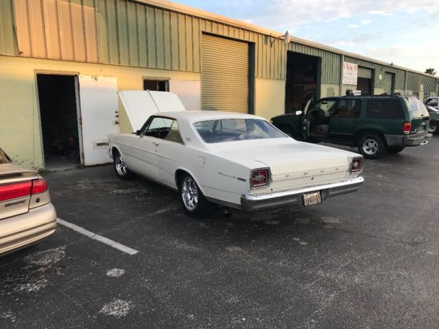 1966 Red Ford Galaxie Hardtop