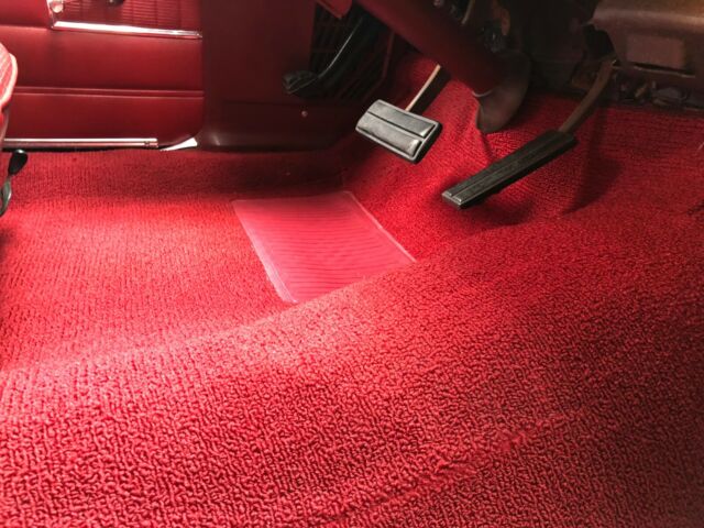 1966 Red Ford Galaxie Convertible