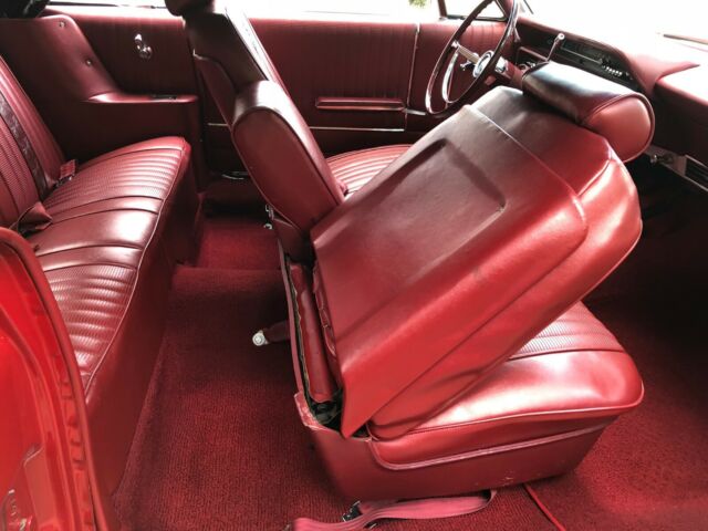 1966 Red Ford Galaxie Convertible