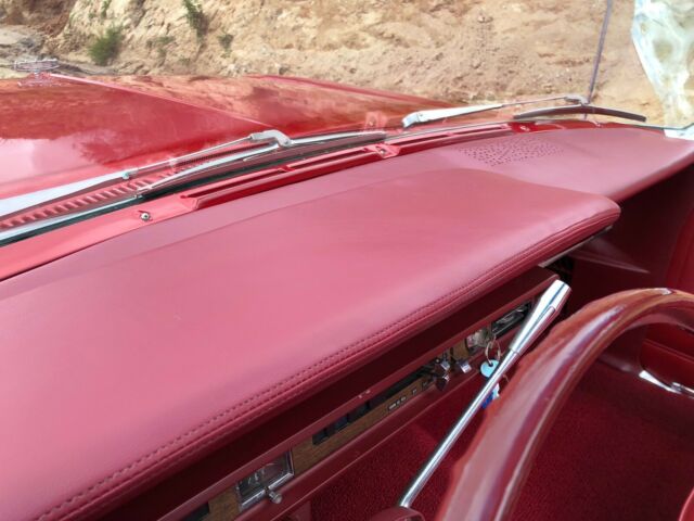 1966 Red Ford Galaxie Convertible