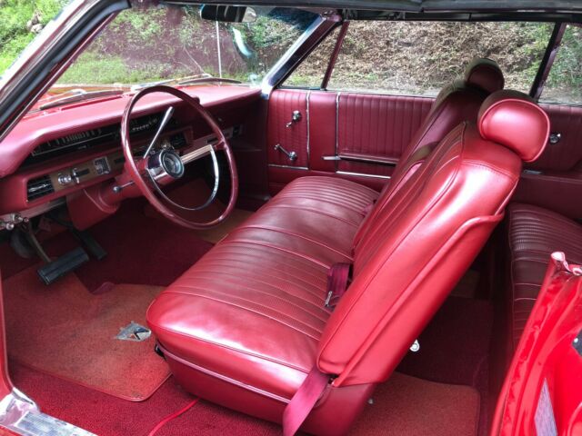 1966 Red Ford Galaxie Convertible