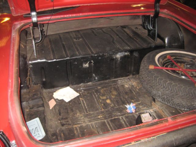 1966 Blue Ford Galaxie Convertible